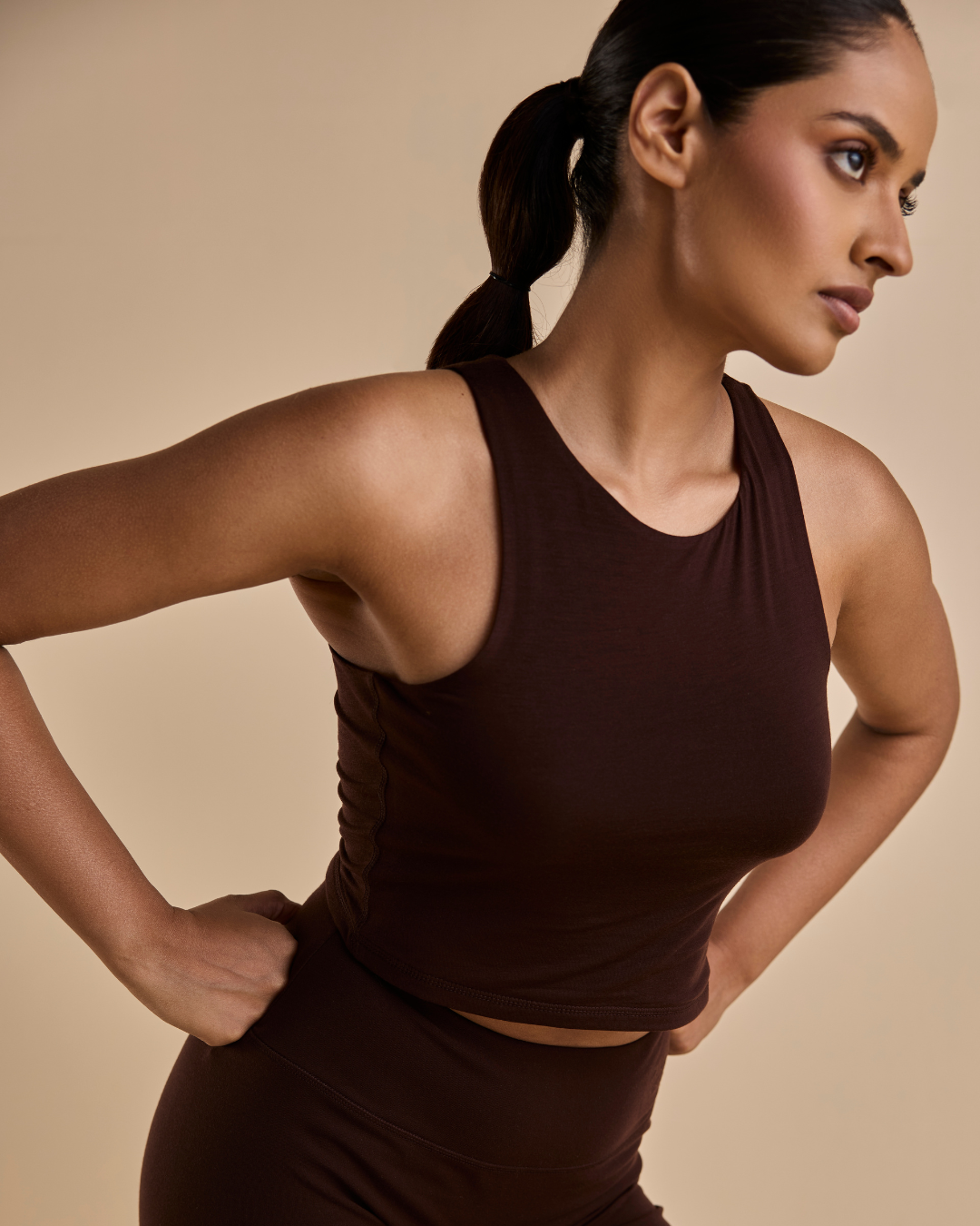 The Studio Tank (Chicory Brown)
