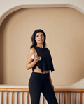 The HIIT Crop (Jet Black)